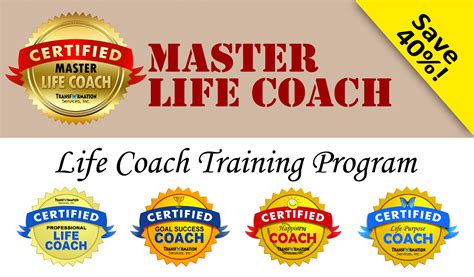 life coaching certification.